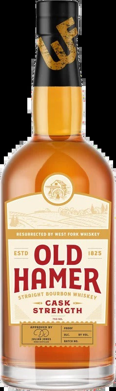West Fork Whiskey Co. Old Hamer Cask Strength Straight Bourbon Whiskey 750ml