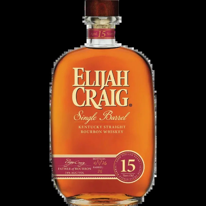 Elijah Craig 15 Yr