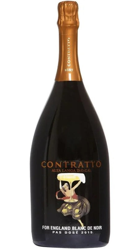 Spumante For England Blanc de Noirs Alta Langa Pas Dosé – Contratto