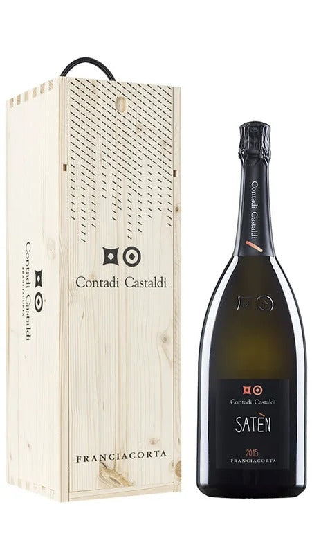 Franciacorta Satèn DOCG – Jeroboam – Cassa di Legno – Contadi Castaldi