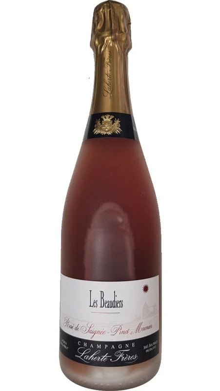 Champagne Rosé de Saignée Beaudiers Extra Brut – Laherte Frères