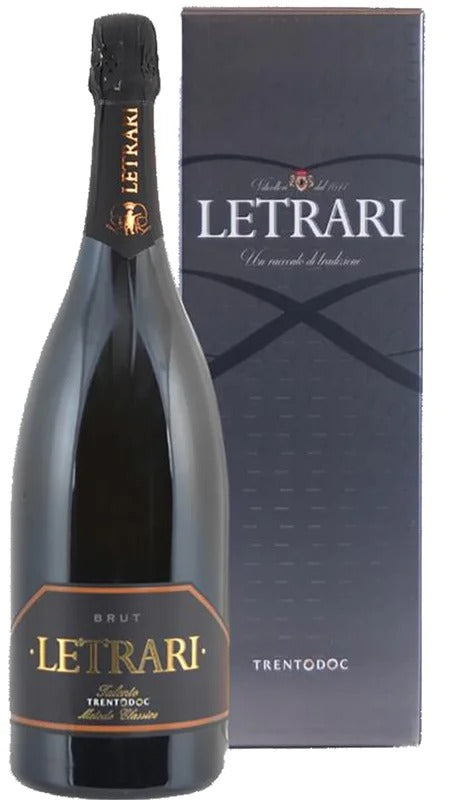 Spumante Brut Trentodoc Metodo Classico – Magnum – Astucciato – Letrari