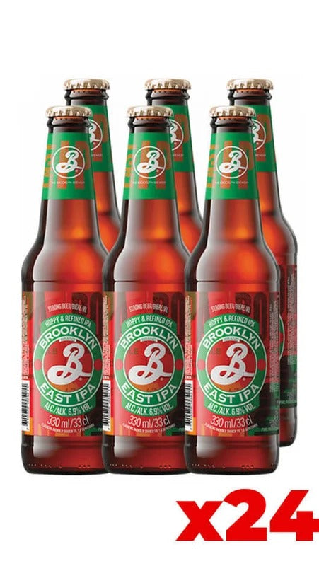 Brooklyn East IPA 35cl – Cassa da 24 Bottiglie