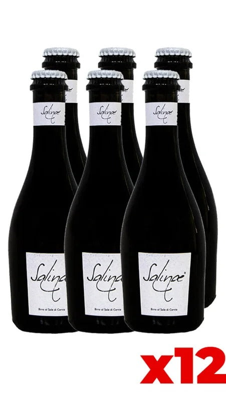 Birra Salinae al Sale di Cervia 0,33L – Lager – Salinae – Cassa da 12 Bott.