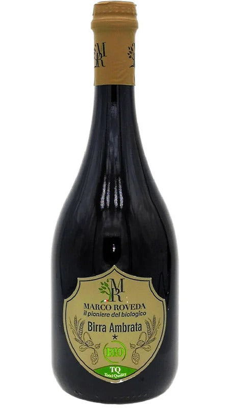 Birra Ambrata 0,75L – Biologica – Roveda