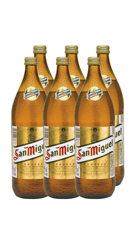 San Miguel 100cl – Cassa da 6 Bottiglie