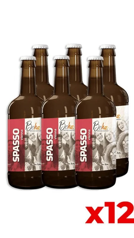 Spasso Vienna Lager Beha 50cl – Cassa da 12 Bottiglie