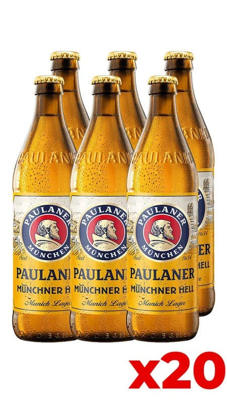 Paulaner Original Münchener Hell 50cl – Cassa da 20 bottiglie