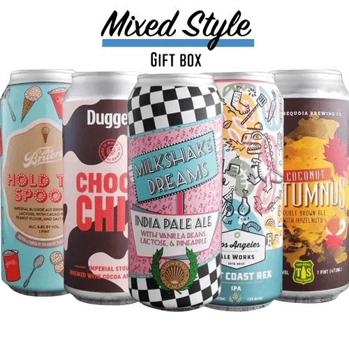 Mixed Style Craft Beer Gift Box – Free Shipping