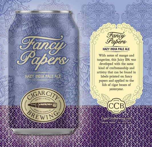 Cigar City Brewing Fancy Papers Hazy IPA