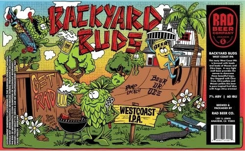 Rad Beer Co. – Backyard Buds IPA