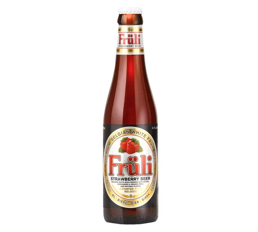 Fruli Premium Strawberry Beer 11.2 oz bottle