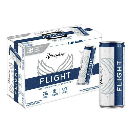 Yuengling Flight Light Lager Beer 12-Oz Can 24-Pack