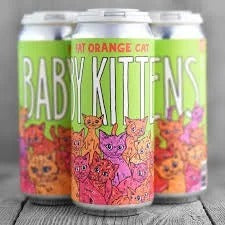 Fat Orange Cat – Baby Kittens (4 pack cans)