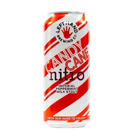 Left Hand Brewing’s Candy Cane Nitro Imperial Stout