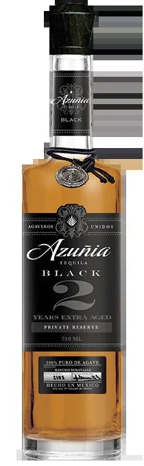 Azunia Private Reserve 2 Year Old Extra Aged Black Anejo Tequila 750ml
