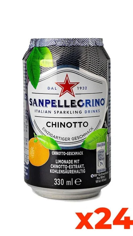 Sanpellegrino Chino’ – Confezione cl. 33 x 24 Lattine