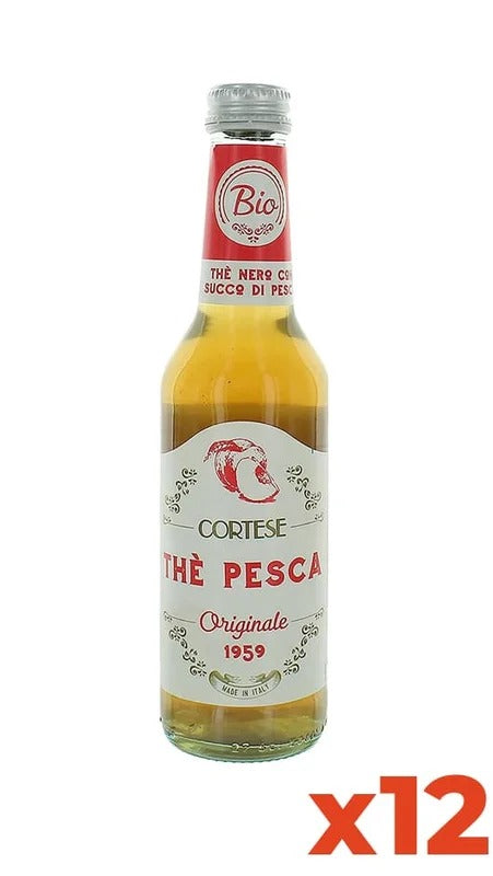 The Nero alla Pesca Bio Cortese – Confezione 27,5cl x 12 Bottiglie