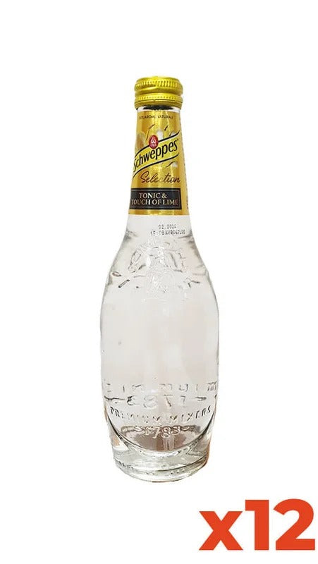 Schweppes Tonica e Lime Selection – Confezione cl. 45 x 12 Bottiglie
