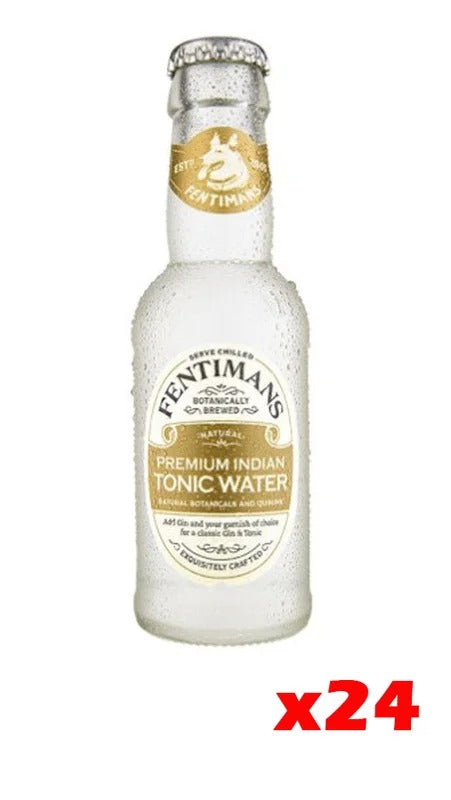 Premium Indian Tonic Water 200ml – Confezione da 24 bottiglie – Fentimans
