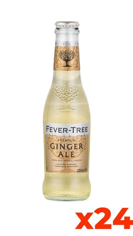 Ginger Ale Fever Tree – Confezione 20cl x 24 Bottiglie