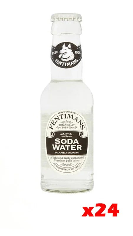 Soda Water 200ml – Confezione da 24 bottiglie – Fentimans