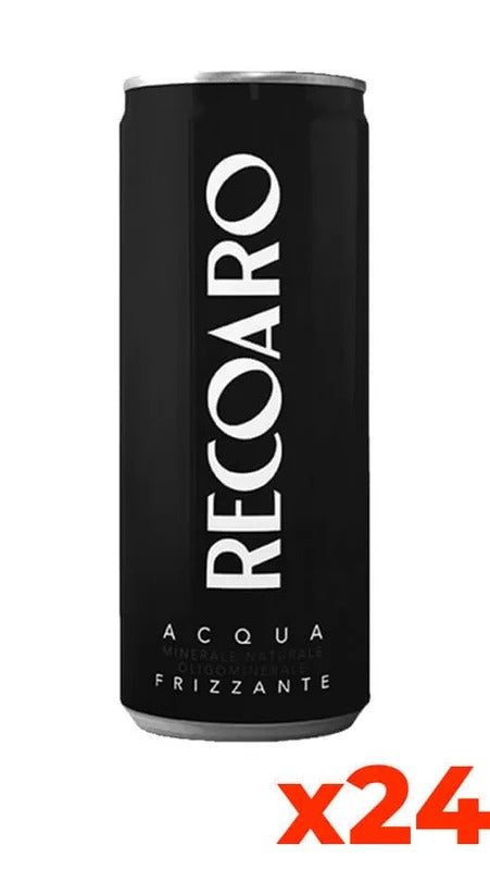 Acqua Recoaro Frizzante – Confezione 33cl x 24 Lattine
