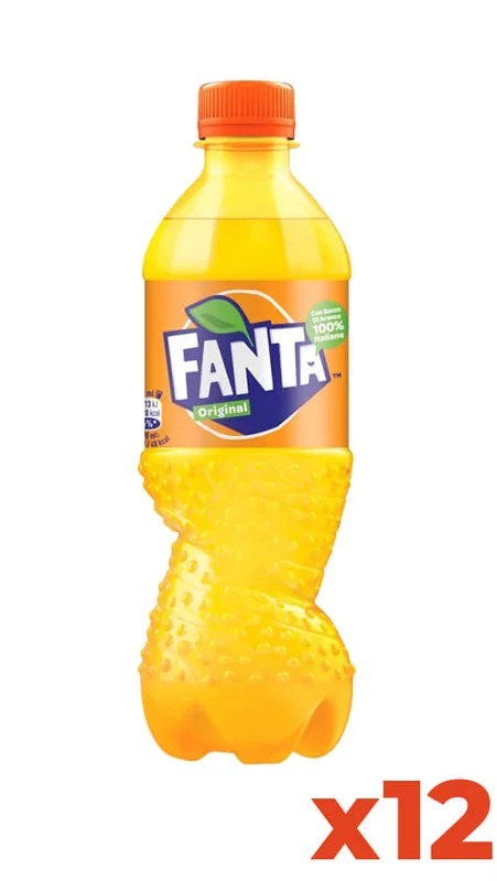 Fanta – Pet – Confezione lt. 0,45 x 12 Bottiglie