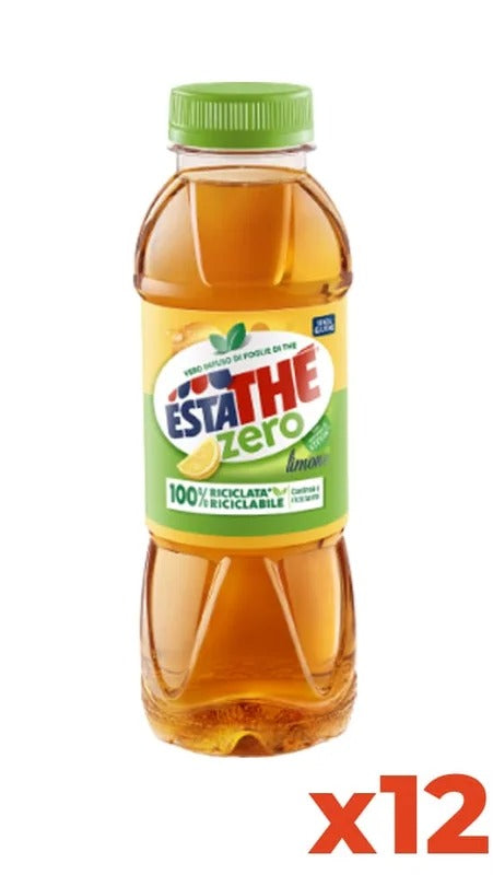 The Limone Zero Estathé – Pet – Confezione 40cl x 12 Bottiglie