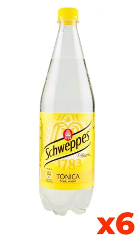 Schweppes Tonica – Pet – Confezione lt. 1 x 6 Bottiglie