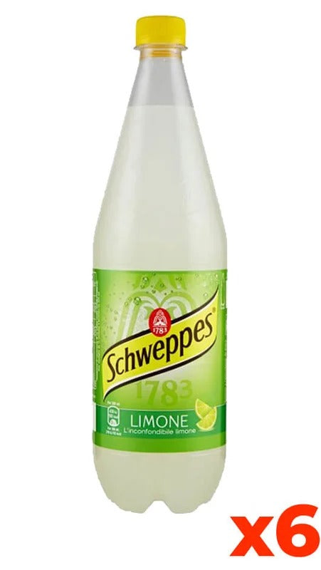 Schweppes Lemon – Pet – Confezione lt. 1 x 6 Bottiglie