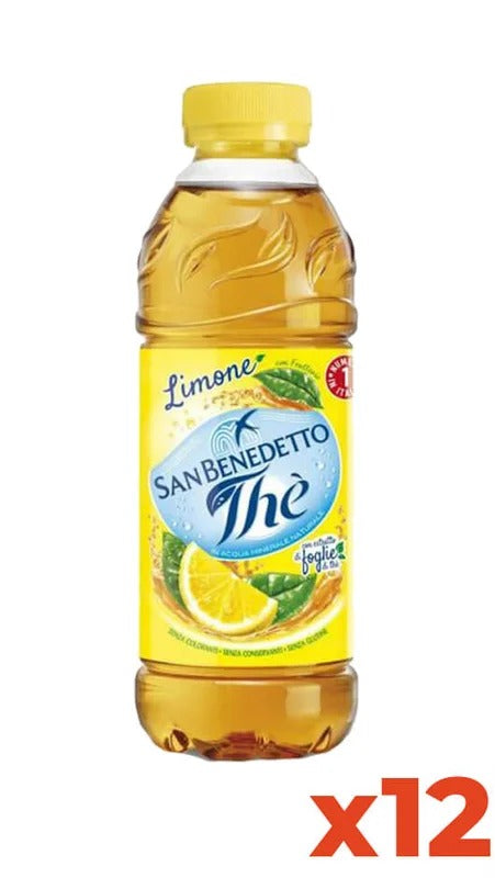 Sanbenedetto The’ Limone – Pet – Confezione cl. 50 x 12 Bottiglie