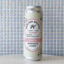 Harland Brewing Japnese Lager 19.2oz