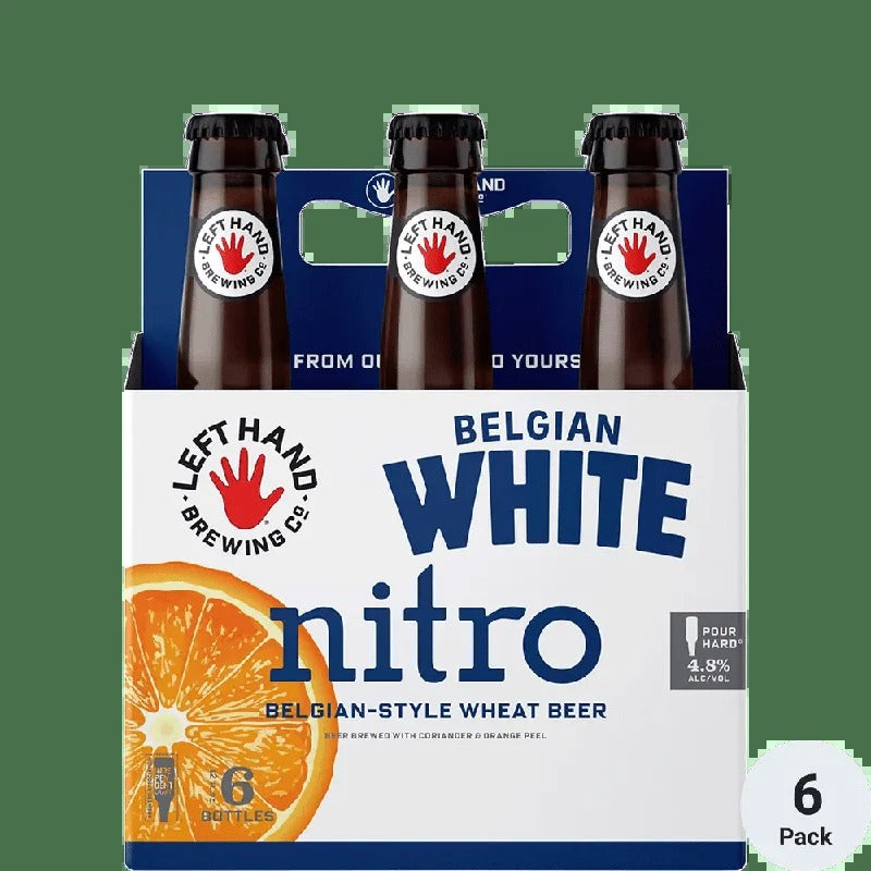 Left Hand Belgian White Nitro 6 Pack
