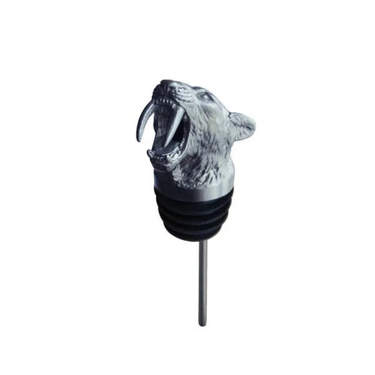 Menagerie Wine Pourer – Sabertooth Tiger
