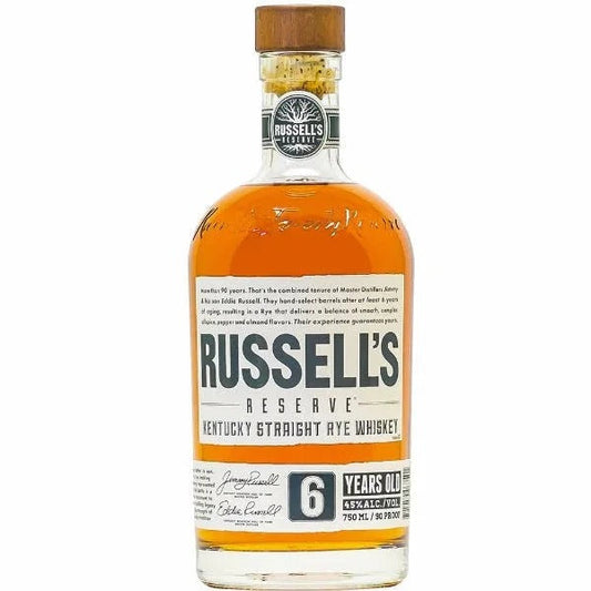Russell’s Single Barrell Kentucky Straight Rye Whiskey