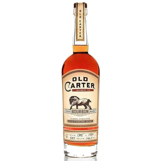 Old Carter Straight Bourbon Whiskey Batch 9 Small Batch 2021 Release