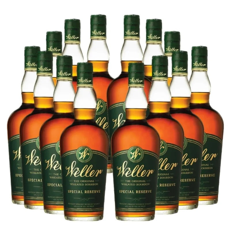Weller Special Reserve Wheated Bourbon 12-Pack Bottle Bundle 750ml