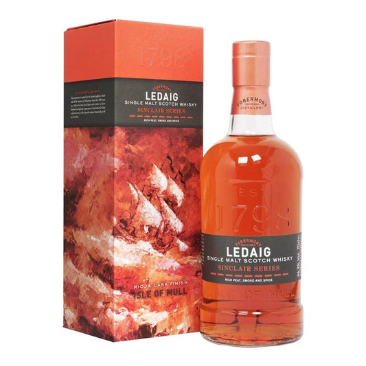 Ledaig Single Malt Scotch Sinclair Series