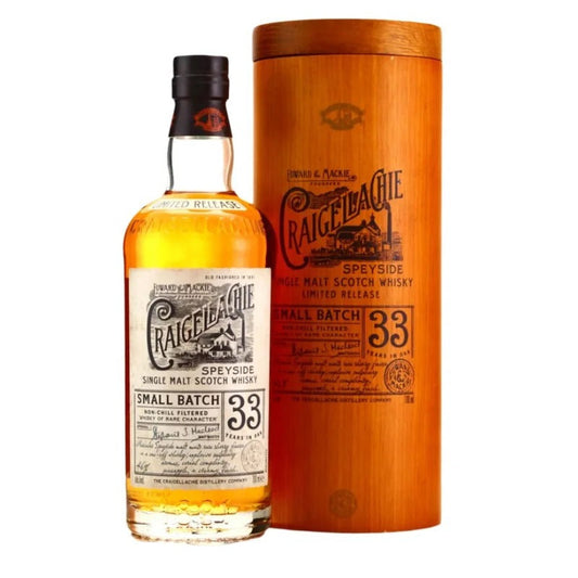 Craigellachie 33 Year Old Small Batch Single Malt Scotch Whisky