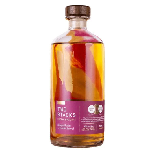 Two Stacks Single Grain Double Barrel Irish Whiskey