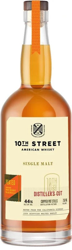 10th Street Distiller’s Cut Peated American Single Malt Whisky