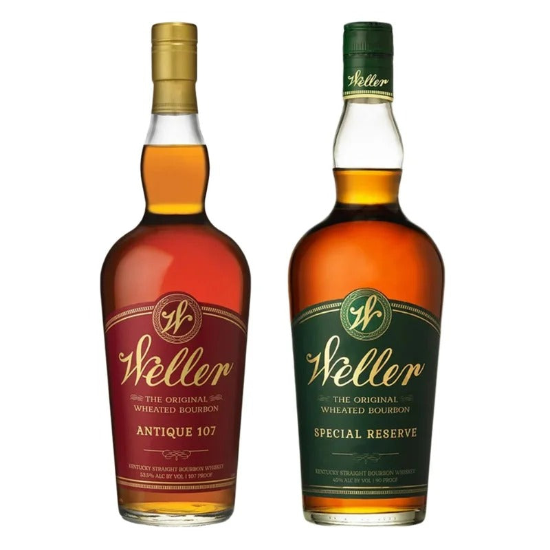 W.L. Weller: Special Reserve and Antique 107 750ml Bourbon Bundle