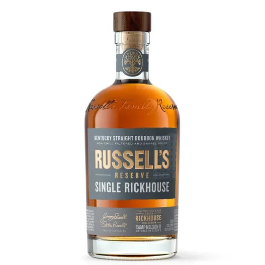 Russell’s Reserve Single Rickhouse Camp Nelson B Bourbon whiskey