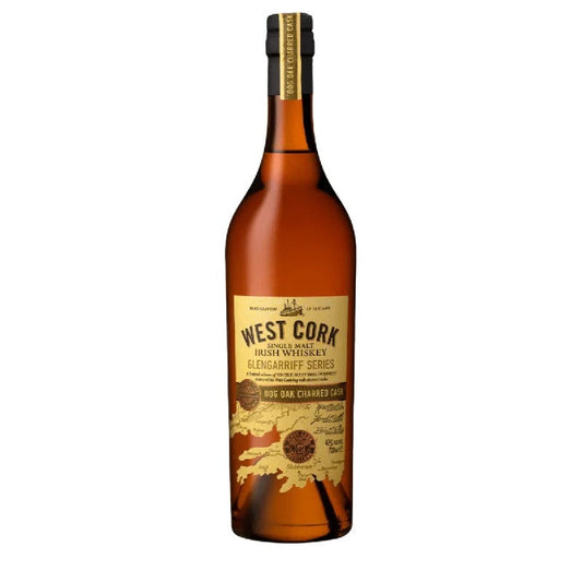 West Cork Glengarriff Series Bog Oak Charred Cask Single Malt Irish Whiskey