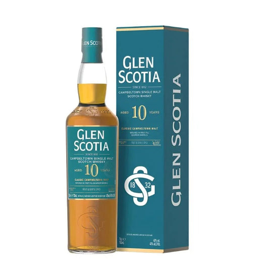 Glen Scotia 10 Year Old Classic Campbeltown Single Malt Scotch Whisky