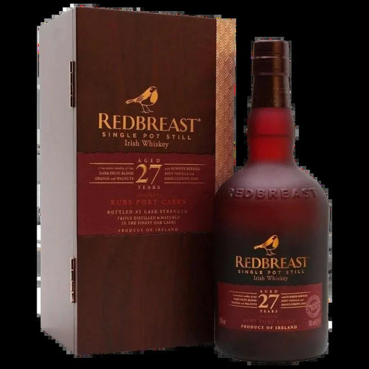 Redbreast 27 Year Old Irish Single Pot Still Whiskey – 750ML