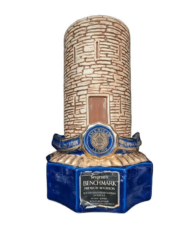RARE & SEALED: 1975 Seagram’s Benchmark Bourbon | 57th American Legion Decanter