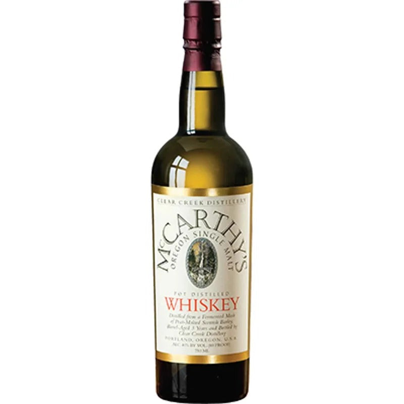 McCarthy’s Pot Still Oregon Single Malt Whiskey