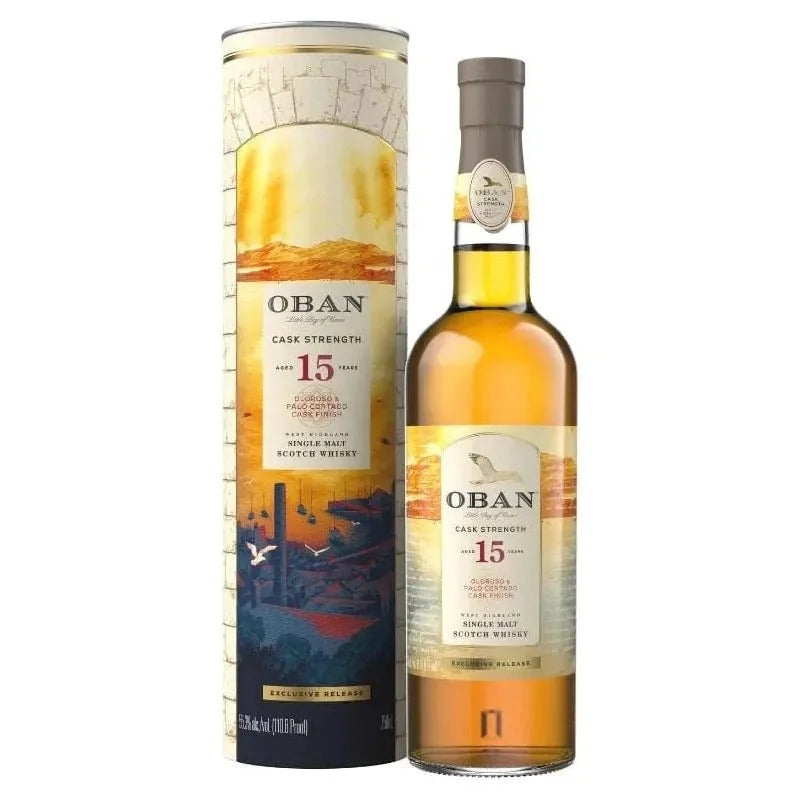 Oban 15 Year Oloroso & Palo Cortado Sherry Cask Finish Scotch Whisky 750ml